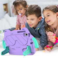 Estuche Protector Para Tableta Samsung Galaxy Tab A9 A11 plus A7 Lite A8 A9 A11 a Prueba De Golpes Y Lavable Con Soporte De Doble Ángulo Y Asa. Adecuado Para Niños. - details 6