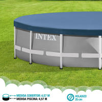 Cobertor INTEX piscina metálica metal & prisma frame 457 cm - details 3