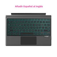 Teclado Retroiluminado Para Microsoft Surface pro 3 4 5 6 7 7+ Tableta Teclado Magnético Inalámbrico Funda Compatible Con Surface pro 7/6/5/4/3/7Plus - details 10