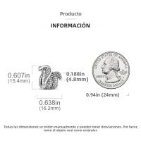 Colgante De Gato Luna Estrella En Plata Para Mujer Pendiente De Earphone Dangle Joyería De Moda DIY Regalo Bangle Bracelet Fit - details 53