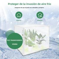 Carpa De Jardín Para Plantas Insecto-Resistente Y Anti-Pájaros PVC Cubierta Invierno Calor Anti-UV Viento Portable Para Flores - details 10