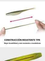 Spinpoler 10pcs Señuelo De Pesca Jerk Minnow Con Cola Dividida 7cm TPR Flotante Plástico Suave Para Pesca En Río Lago Oceánico - details 3