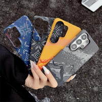 Funda De Teléfono Magnética De Fibra De Carbono Para Samsung Galaxy S26 S25 plus Ultra Carga Inalámbrica Protectora Antichoque Dureza Alta Resistente a Arañazos Y Huellas - details 2
