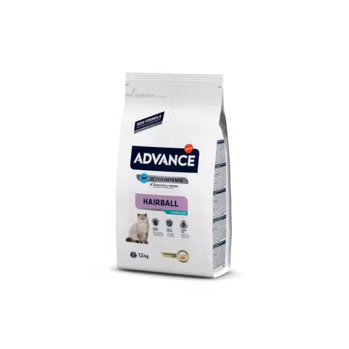 Advance Cat Sterilized Hairball 3 Kg - 1