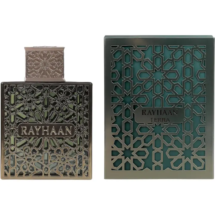 Perfume Árabe 100% Original Terra Rayhaan Hombre 100 ml – Intensa Elegancia Oriental y Poder Sofisticado - 1