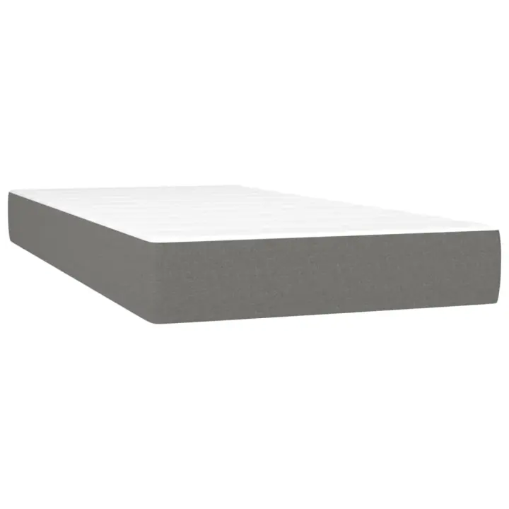 vidaXL Estructura de cama con 4 cajones madera de pino gris 180x200 cm - 1
