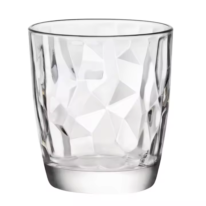 Bormioli Luigi Luigi Bormioli Diamond Caja 6 Vasos Bajos Vidrio 39CL Transparente Ecologico - 1