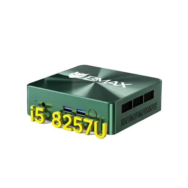 BMAX B6 Turbo Mini PC Intel Core i5 8257U 16GB DDR4 + 512GB SSD Ampliable Intel Iris Plus Graphics 645 Wi-Fi 6 + Bluetooth 5.2 Windows 11 - 1