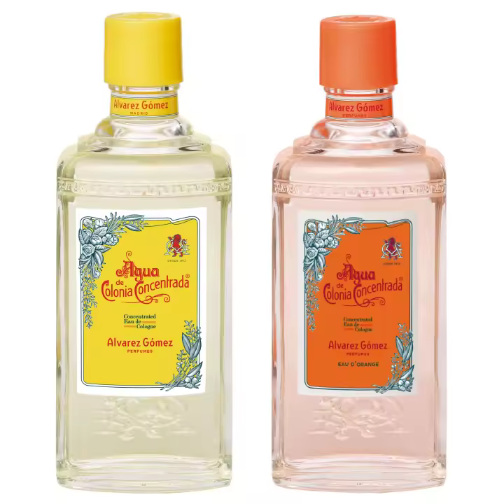 Álvarez Gómez Set de 3 Aguas de Colonias (Concentrada + D'Orange + Fraîche) Spray de 300ml - Fragancias Emblemáticas Españolas - Aroma Fresco y Duradero - 1
