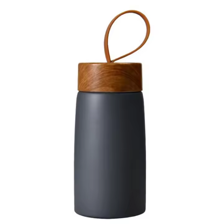 Taza De Café Aislada De Acero Inoxidable 304 Taza De Agua Termo Vació Mini Botella Portátil Para Viajes Taza Térmica - 1