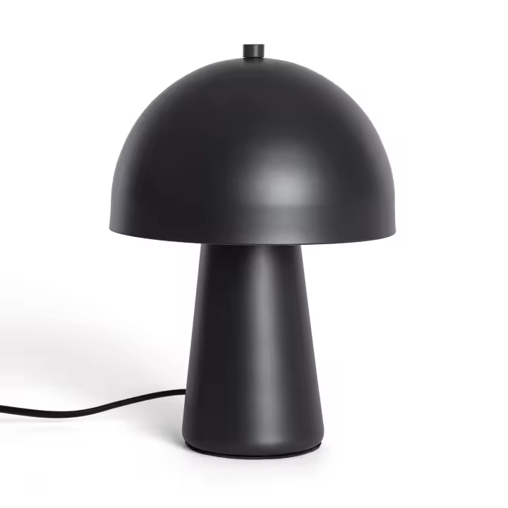 Ledkia Lámpara de Mesa Metal Quinga Marrón - 1