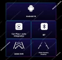 Radio De Coche Con CarPlay Y Android Auto Para Fiat Ducato 2006 Pantalla IPS 9'' Android 14 Multimedia GPS Estéreo BT Memoria RAM 2G ROM 2G - details 1