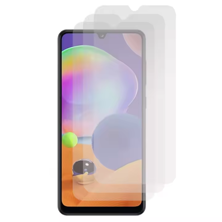 3X Protector de pantalla para Samsung Galaxy A21S A31 A41 A51 A71. Cristal templado transparente. Elige modelo - 1