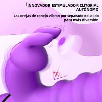 Vibrador Para Adultos Sex Toy De Silicona Estimulador De Clítoris Dildo Con Vibration De Penetración Para Vagina Y Anal Juguete Erótico Para Mujeres - details 15