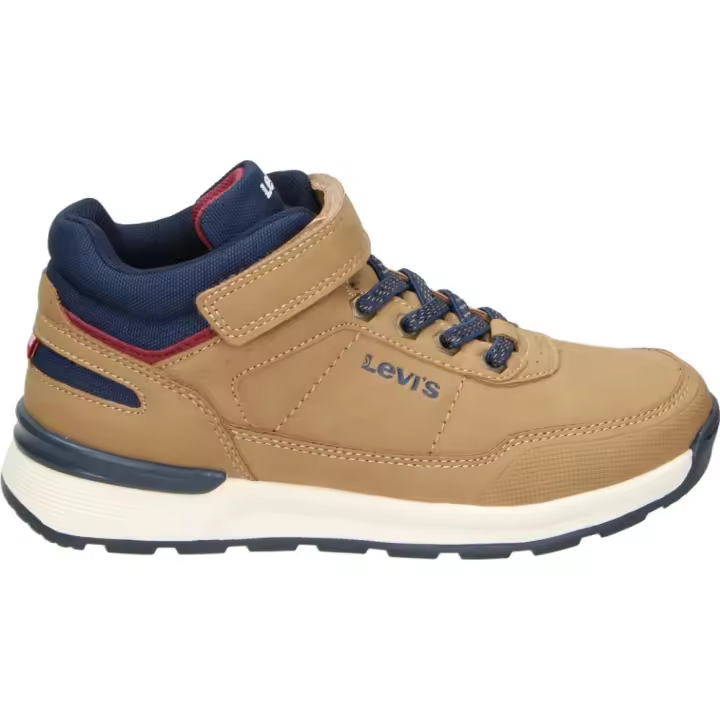 LEVI'S KIDS | Botas Casual LEVI'S KIDS para Niño – Botas de Invierno en Camel y Azul Marino – Botas Cordones y Adhesivo – Estilo Casual – Para Invierno – Cómodas – Modelo VASC0130S-1506 - 1