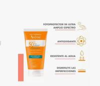 Avène Cleanance Solar SPF 50+ – Crema Solar Facial Piel Grasa y Acneica - Muy alta protección con tecnología Sunsitive® Protection, textura ultraligera y acabado mate para piel grasa, mixta y acneica - details 0