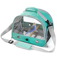 Mochila Portátil Para Perros Con Percha Y Ventana Lateral Plegable Pequeña Caja De Viaje Para Mascotas Suministros De Jaula Para Pájaros - details 1