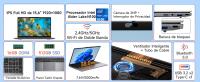 Computadora Portátil Bmax X15 Pro con Windows 11, pantalla IPS de 15.6'', procesador Intel 12.ª Generación N100, memoria RAM DDR4 de 16GB, SSD de 512GB, teclado numérico, interfaz HDMI, Wifi y USB - details 1