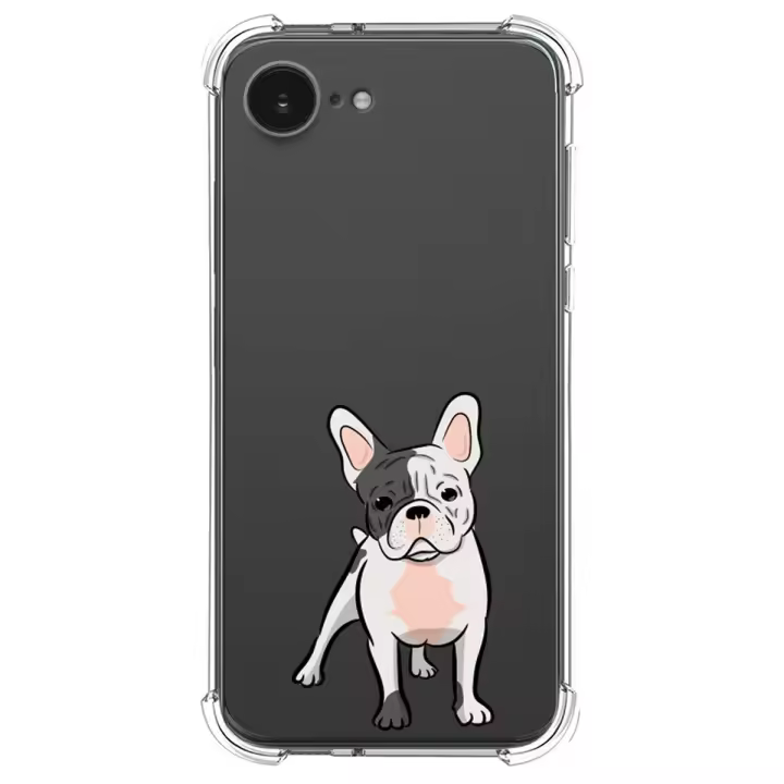 Funda Silicona Antigolpes para iPhone 17e diseño Perros 06 Dibujos - 1