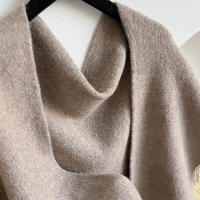 Nueva Bufanda De Lana Mezclada Para Mujer Con Borlas Y Diseño De Triángulo Gruesa Y Cálida Para Otoño E Invierno - details 12