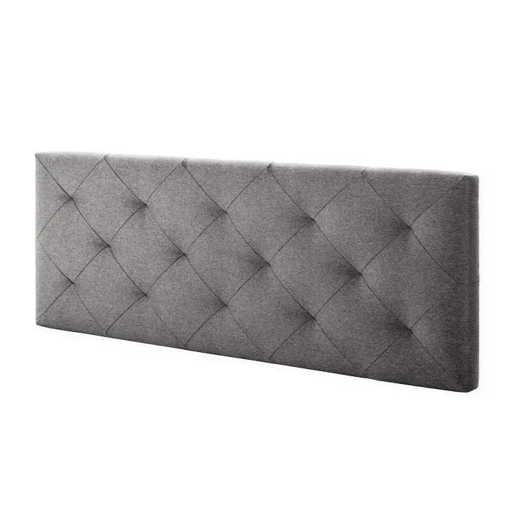 VS Venta-Stock Cabecero Milan 150x60 Gris Acolchado en Espuma HR - 1