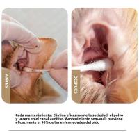 50/100 PCS Bastones De Algodón Para Limpieza De Orejas De Perros Y Gatos Eliminación De Suciedad Y Cera De Orejas De Mascotas - details 8