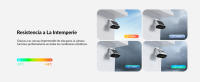 FOSSENXE Kit de cámara de vigilancia inalámbrica solar para exterior F12 + F18, resolución 2K, WiFi de doble banda, panel solar, baterías de Ion de Litio integradas en las cámaras, detección de movimiento humano, almacenamiento local, aplicación - details 12