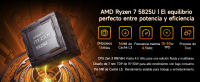 Mini PC BMAX B5A Pro, AMD Ryzen 7 5825U con Gráficos Radeon, 16GB RAM + 512GB SSD, WiFi6 + Bluetooth 5.3, Ordenador de Sobremesa Windows 11 - details 1