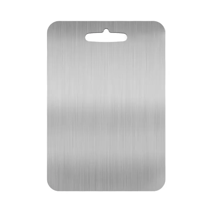 Tabla De Corte De Titanio Puro 100% - Tablas De Cocina Ecológicas Para Lavavajillas 1 Pieza Tabla De Cocina Doble Cara - 1