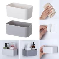 Organizador De Pared Para Aire Acondicionado Estuche De Almacenamiento Con Soporte Para Control Remoto Y Maquillaje Material ABS Blanco/Gris Eco-amigable - details 2