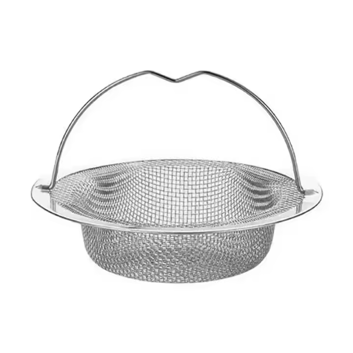 Tapón De Baño De Acero Inoxidable Con Cepillo Filtro De Desagüe Para Cocina Y Piso Herramienta De Cocina Con Mango - 1