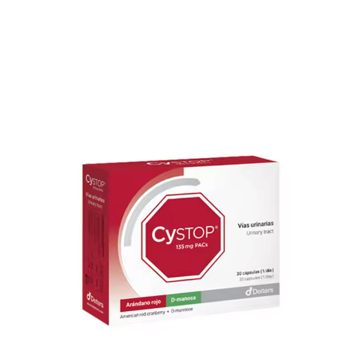 Deiters cystop 135 mgs pacs 30 cápsulas - 1