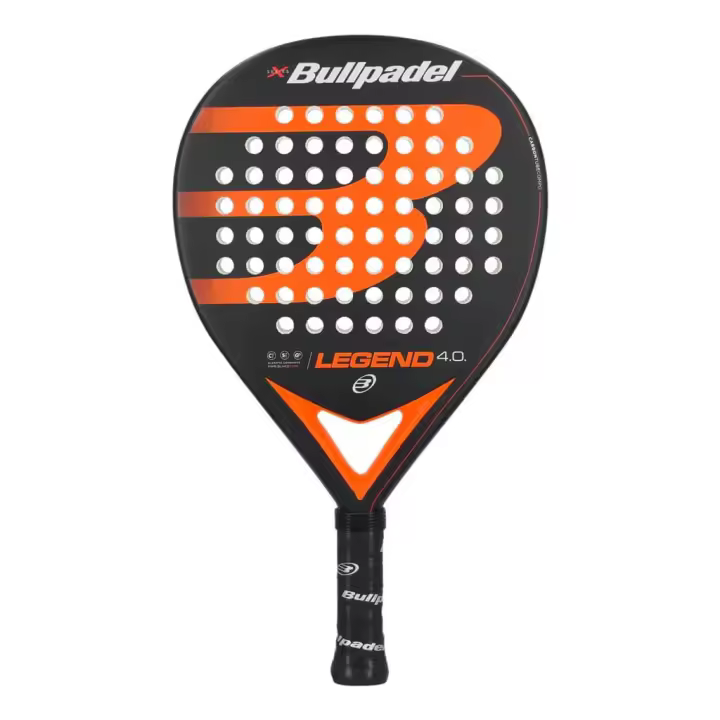 Pala de Pádel Bullpadel Legend 4.0 Naranja y Negra - 1