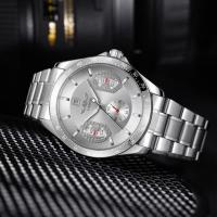 Reloj Mecánico Automático Para Hombre Con Calendario Y Luz Reluciente Resistente Al Agua De Acero Hueco Tendencia De Moda De Negocios Duradero Popular Regalo Ideal Para Lugar De Trabajo Uso Diario Citas - details 13