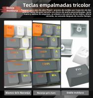 TECLADO MECÁNICO GAMING REDRAGON L61-B RGB USB Mini 61 Teclas Para Jugador Con Bolígrafo De Mano Grande 1.2X Mayor Tecladillo Ergonómico Para PC Y Laptop - details 3