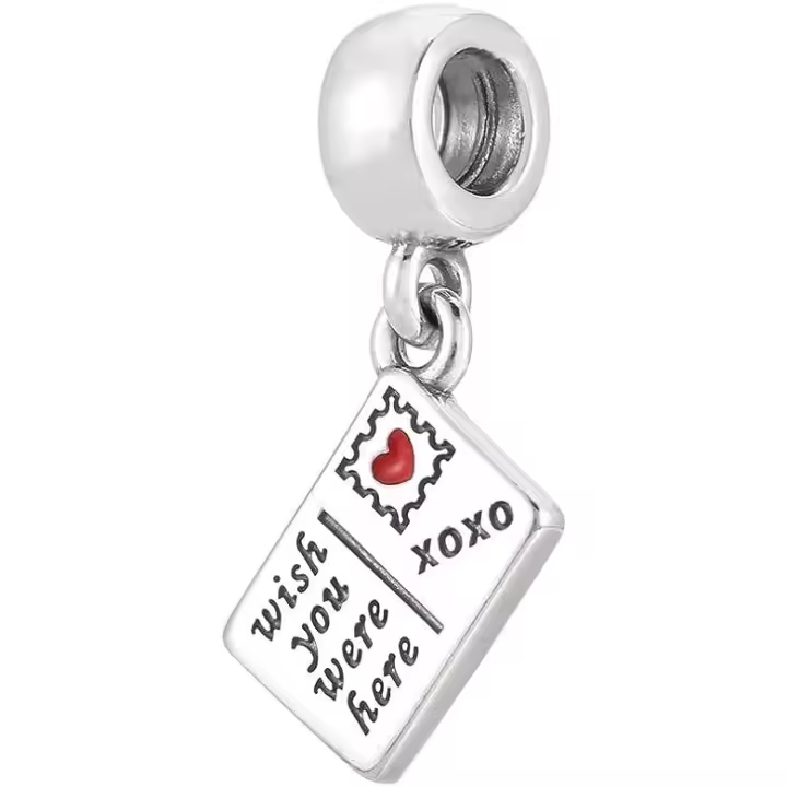 PANDORA 791711ENMX CHARM COLGANTE POSTAL DE VACACIONESS - 1