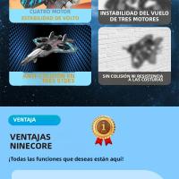 Avión De Combate Remoto Con Luz RC Helicóptero Avión De Juguete De Espuma Control Remoto 2.4G Estilo De Acrobacia Para Interior Y Exterior - details 2