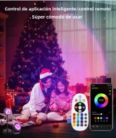 Lámpara De Proyección LED Inteligente Tuya Con Control Remoto IR Y App Smart Life Luz Nocturna RGB Para Fotografía De Fiesta Atmosfera - details 4