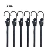 Cordón Elástico Extra Fuerte Para Exteriores 2/4/6Pcs 100cm/39.37 Pulgadas Bungee Cords Latex Alta Elasticidad Correa Elástica Para Tents - details 5