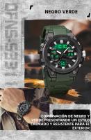 Reloj De Pulsera Deportivo Para Hombre OFNS Marca De Lujo Estilo G Cuarzo Analógico Resistente Al Choque Con Pantalla LED Digital Impermeable - details 9