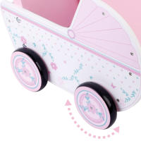 WOOMAX Carrito de muñecas madera - details 1