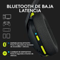 Logitech G G435 Auriculares Inalámbricos LIGHTSPEED para Gaming | Ligeros | Micrófono Integrado | Batería de 18 Horas | Compatible con Dolby Atmos | Bluetooth | PC, PS4, PS5, PlayStation 5 / 4, Nintendo Switch/Switch 2 SW2 - Colores: Negro, Azul o Blanco - details 10