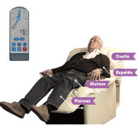 Sillón Masaje Levanta Personas Reclinable Automático con Calor Lumbar | 10 Programas de Masaje, Doble Mando y Elevación Asistida | Confort y Descanso | Grupo MamaplaGrupo Mamapla Sillón Masaje Levanta Personas con Calor Lumbar, Reclinable Automático - details 1