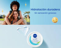 NIVEA Soft Crema Hidratante Multiuso 375ml - Pack ahorro de 3 unidades - details 2
