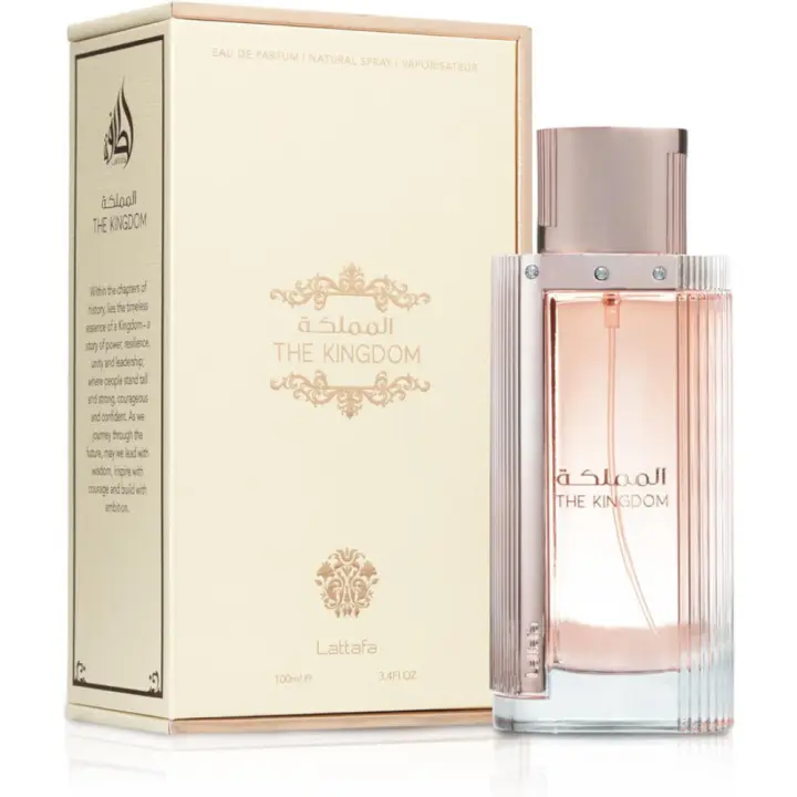 Perfume Árabe The Kingdom Mujer Lattafa 100 ml | 100% Original, Elegancia Oriental Infinita - 1