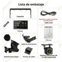 Reproductor Multimedia De Coche Universal 7 Pulgadas Con Pantalla Táctil Carplay Y Android Auto Sin Cable Para VW Nissan Toyota - details 15