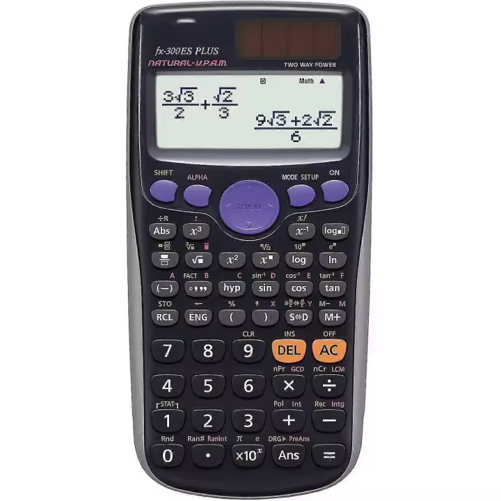 Calculadora científica Fx-82es Plus, negra - 1