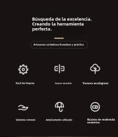 Juego De Molinillos De Pimienta Y Sal De Madera Manuales Con Base Molinillo De Pimienta Multifuncional Caja De Condimentos Herramientas De Cocina - details 1