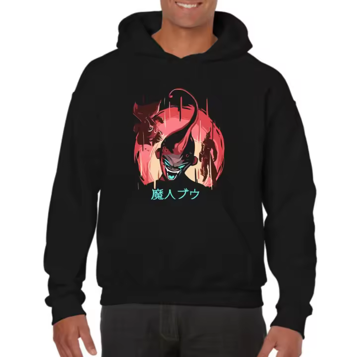 The Fan Tee Sudadera Con Capucha de HOMBRE Dragon Ball Bola Ball Dragon Goku Vegeta Piccolo Gohan Super Buu 395 - 1