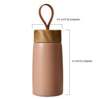 Taza De Café Aislada De Acero Inoxidable 304 Taza De Agua Termo Vació Mini Botella Portátil Para Viajes Taza Térmica - details 7